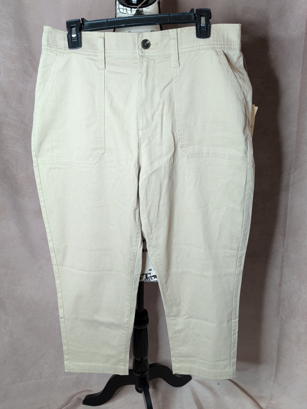 St. John's Bay Khaki Pants New with tags Size 12 Petite